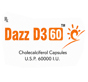 Dazz D3 60 - Cholecalciferol Capsules